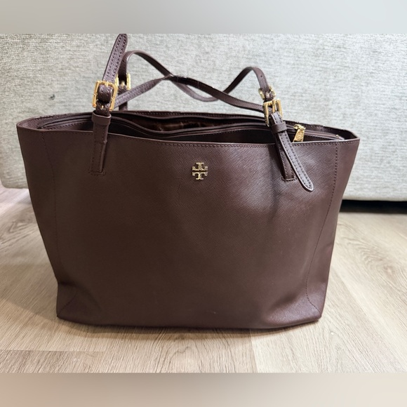 Tory Burch Handbags - Tory Burch Chocolate Brown Tote